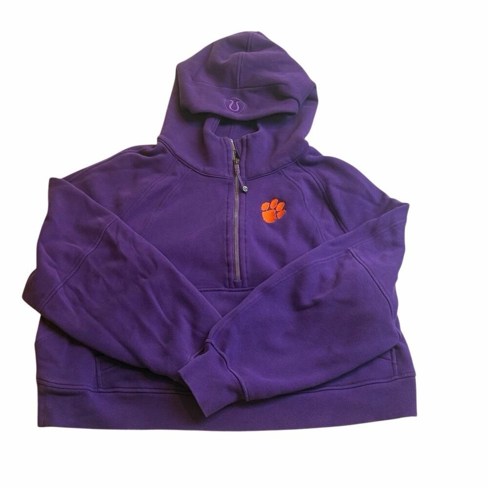 Clemson lululemon Women's Scuba Oversized Half-Zip Hoodie